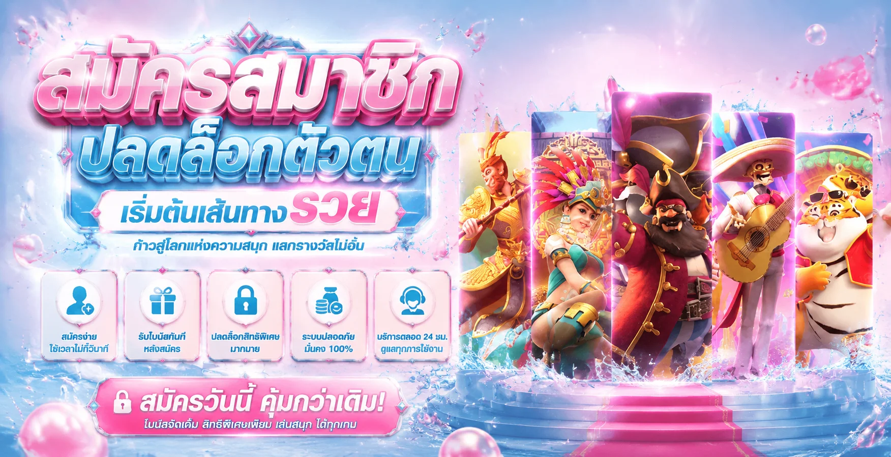 ระบบฝากถอนออโต้ไม่มีขั้นต่ำ SUPERCLUB168